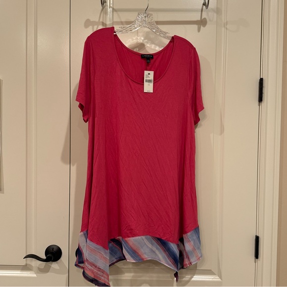 Lane Bryant size 14/16 pink top NWT - Picture 1 of 5